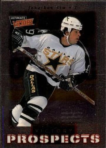 #96 Jon Sim - Dallas Stars - 1999-00 Upper Deck Ultimate Victory Hockey