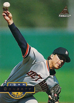 #96 John Doherty - Detroit Tigers - 1994 Pinnacle Baseball