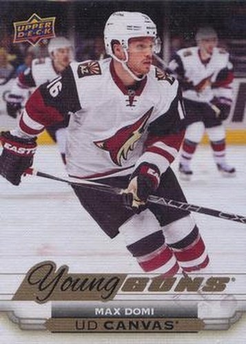#C96 Max Domi - Arizona Coyotes - 2015-16 Upper Deck - UD Canvas Hockey