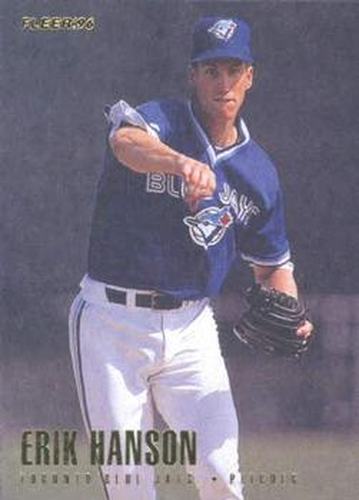 #U96 Erik Hanson - Toronto Blue Jays - 1996 Fleer Update Baseball