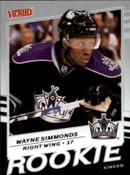#346 Wayne Simmonds - Los Angeles Kings - 2008-09 Upper Deck Victory Hockey