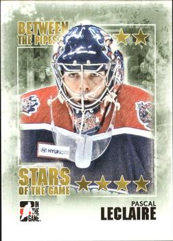 #96 Pascal Leclaire - Columbus Blue Jackets - 2009-10 In The Game Between The Pipes Hockey