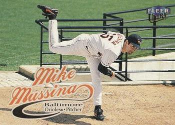 #96 Mike Mussina - Baltimore Orioles - 1999 Ultra Baseball