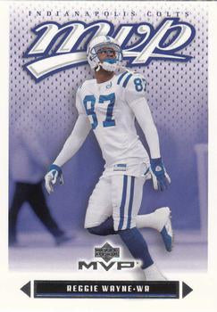 #96 Reggie Wayne - Indianapolis Colts - 2003 Upper Deck MVP Football