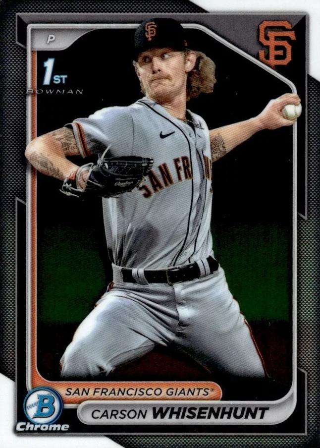 #BCP-96 Carson Whisenhunt - San Francisco Giants - 2024 Bowman - Chrome Prospects Baseball