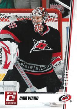 #96 Cam Ward - Carolina Hurricanes - 2010-11 Donruss Hockey