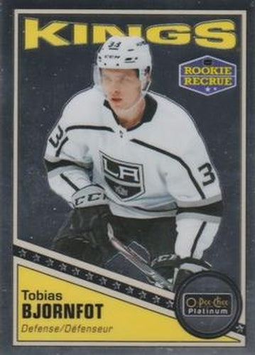 #R-96 Tobias Bjornfot - Los Angeles Kings - 2019-20 O-Pee-Chee Platinum - Retro Hockey