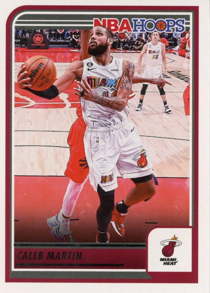 #96 Caleb Martin - Miami Heat - 2023-24 Hoops Basketball