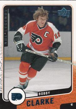 #96 Bobby Clarke - Philadelphia Flyers - 2000-01 Upper Deck Legends Hockey