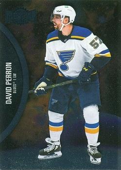 #96 David Perron - St. Louis Blues - 2021-22 Skybox Metal Universe Hockey
