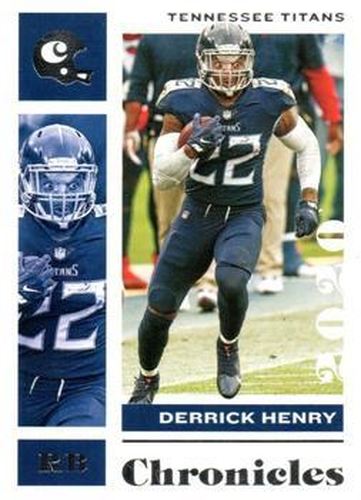 #96 Derrick Henry - Tennessee Titans - 2020 Panini Chronicles Football