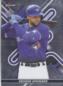 #96 George Springer - Toronto Blue Jays - 2022 Finest Baseball