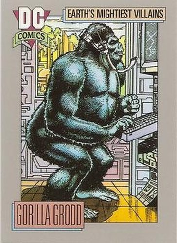 #96 Gorilla Grodd - 1992 Impel DC Cosmic