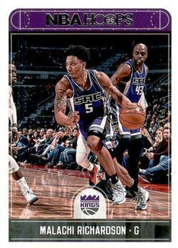 #96 Malachi Richardson - Sacramento Kings - 2017-18 Hoops Basketball