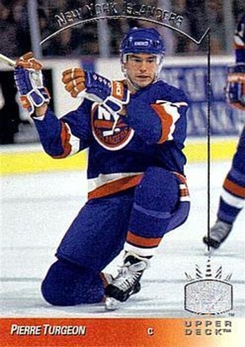 #96 Pierre Turgeon - New York Islanders - 1993-94 Upper Deck - SP Hockey
