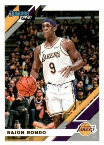 #96 Rajon Rondo - Los Angeles Lakers - 2019-20 Donruss Basketball