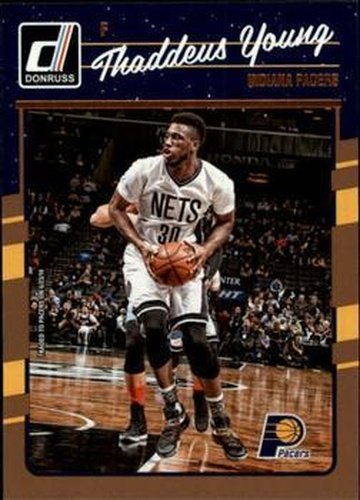 #96 Thaddeus Young - Indiana Pacers - 2016-17 Donruss Basketball