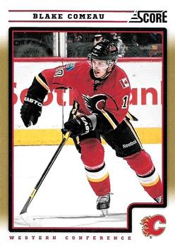 #96 Blake Comeau - Calgary Flames - 2012-13 Score - Gold Rush Hockey