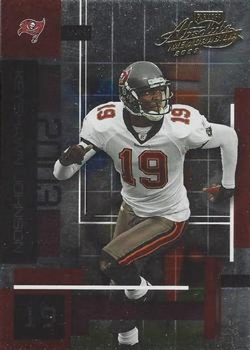 #96 Keyshawn Johnson - Tampa Bay Buccaneers - 2003 Playoff Absolute Memorabilia Football