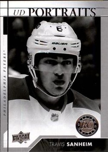 #P-96 Travis Sanheim - Philadelphia Flyers - 2017-18 Upper Deck - UD Portraits Hockey