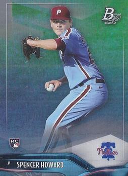 #96 Spencer Howard - Philadelphia Phillies - 2021 Bowman Platinum Baseball