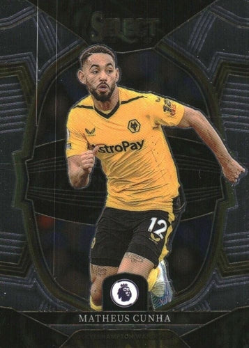 #96 Matheus Cunha - Wolverhampton Wanderers - 2022-23 Panini Select Premier League Soccer