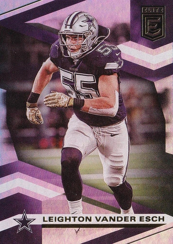 #96 Leighton Vander Esch - Dallas Cowboys - 2020 Donruss Elite Football