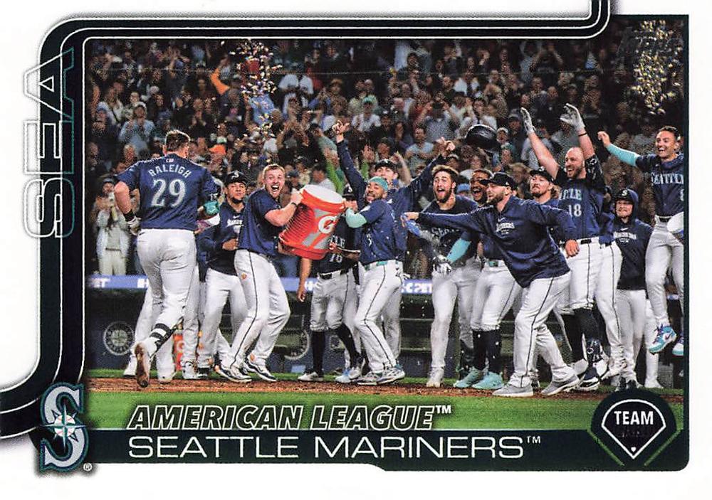 #96 Seattle Mariners - Seattle Mariners - 2025 Topps Baseball