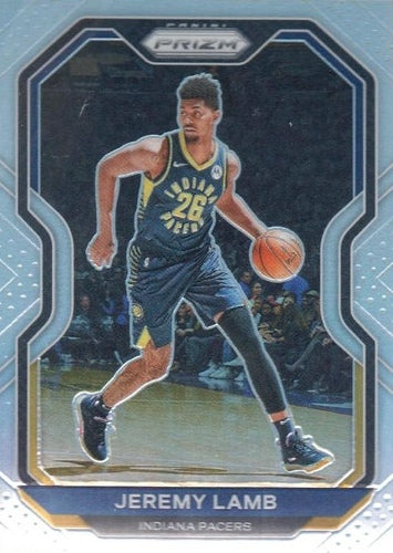 #96 Jeremy Lamb - Indiana Pacers - 2020-21 Panini Prizm - Silver Prizms Basketball