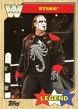 #96 Sting - 2017 Topps WWE Heritage Wrestling