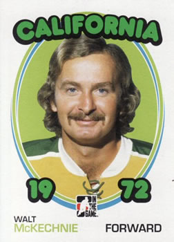 #96 Walt McKechnie - California Golden Seals - 2009-10 In The Game 1972 The Year In Hockey