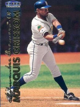 #97 Marquis Grissom - Milwaukee Brewers - 1999 Fleer Tradition Baseball