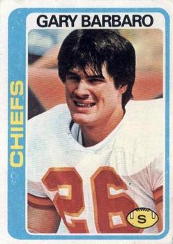 #97 Gary Barbaro - Kansas City Chiefs - 1978 Topps Football