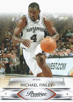 #97 Michael Finley - San Antonio Spurs - 2009-10 Panini Prestige Basketball