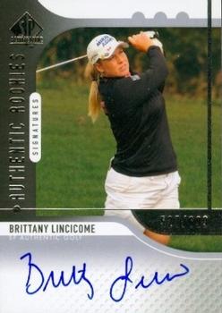 #97 Brittany Lincicome - 2012 SP Authentic Golf