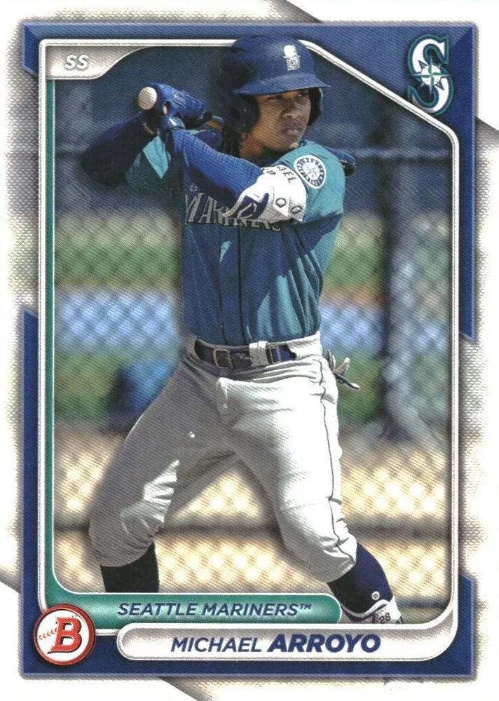 #BP-97 Michael Arroyo - Seattle Mariners - 2024 Bowman - Prospects Baseball