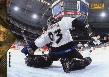 #97 Daren Puppa - Tampa Bay Lightning - 1996-97 Pinnacle Hockey