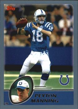 #97 Peyton Manning - Indianapolis Colts - 2003 Topps Football