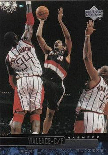 #97 Rasheed Wallace - Portland Trail Blazers - 1999-00 Upper Deck Basketball