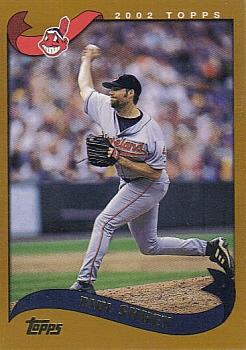 #97 Paul Shuey - Cleveland Indians - 2002 Topps Baseball