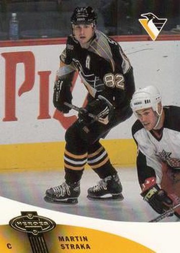 #97 Martin Straka - Pittsburgh Penguins - 2000-01 Upper Deck Heroes Hockey