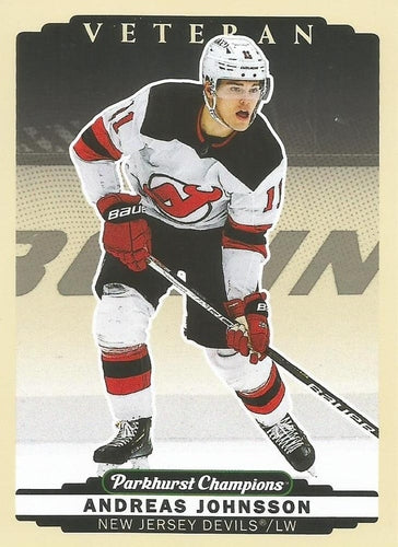 #97 Andreas Johnsson - New Jersey Devils - 2022-23 Parkhurst Champions Hockey