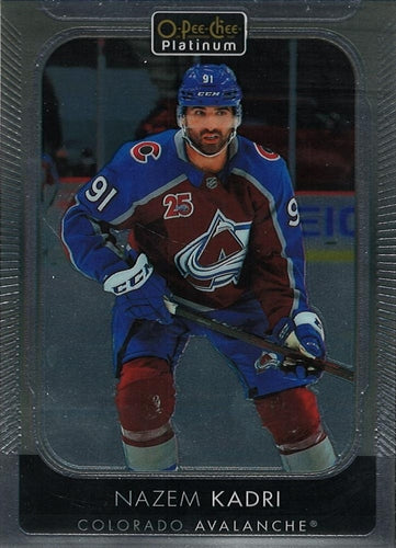 #97 Nazem Kadri - Colorado Avalanche - 2021-22 O-Pee-Chee Platinum Hockey