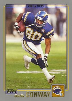 #97 Curtis Conway - San Diego Chargers - 2001 Topps Football