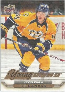 #C97 Kevin Fiala - Nashville Predators - 2015-16 Upper Deck - UD Canvas Hockey
