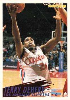 #97 Terry Dehere - Los Angelesippers - 1994-95 Fleer Basketball