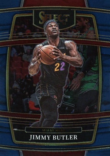 #97 Jimmy Butler - Miami Heat - 2021-22 Panini Select - Blue Basketball