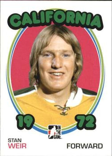 #97 Stan Weir - California Golden Seals - 2009-10 In The Game 1972 The Year In Hockey