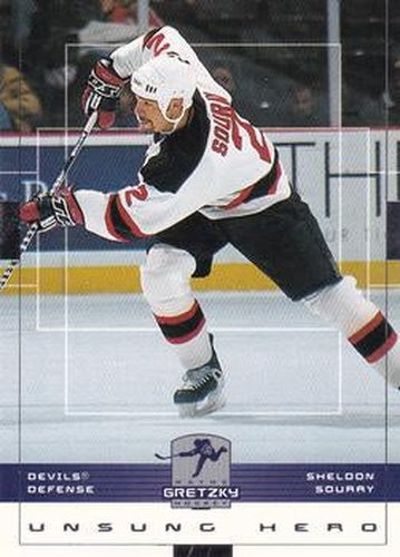 #97 Sheldon Souray - New Jersey Devils - 1999-00 Upper Deck Wayne Gretzky Hockey