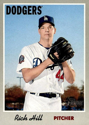 #97 Rich Hill - St. Louis Cardinals - 2019 Topps Heritage Baseball